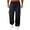 (Fashion 100)Black, variant on Aimik Men's Techwear Cargo Pants Stitching Panel Side Zip Pockets Relaxed Jogger Trousers Lightweight Outdoor Hiking Bottoms