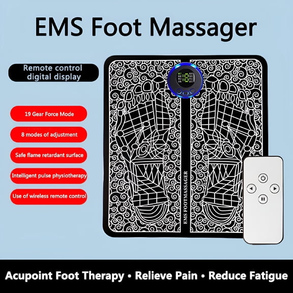 XIRQI 2026 New Foot Massage for Neuropathy Feet Massager with Remote Control for Circulation and Pain Relief for Improved Circulation Or Muscle Relaxation and Pain Relief