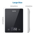 thumbnail image 2 of RENPHO Digital Kitchen Scale, Smart Food Weight Scale with Nutritional Calculator, Gram Scale for Weight Loss Cooking Baking Keto Macro Diet, Black G, 2 of 9