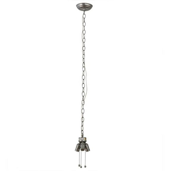 Meyda 172627 5 in. 3 Light Pendant Hardware, Nickel