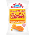 thumbnail image 2 of Old Vienna of St. Louis Riplets Chips Hot BBQ, Honey BBQ, or Cheesy Red Hot 3oz Bags (Pack of 3) by TranadaCo, 2 of 3