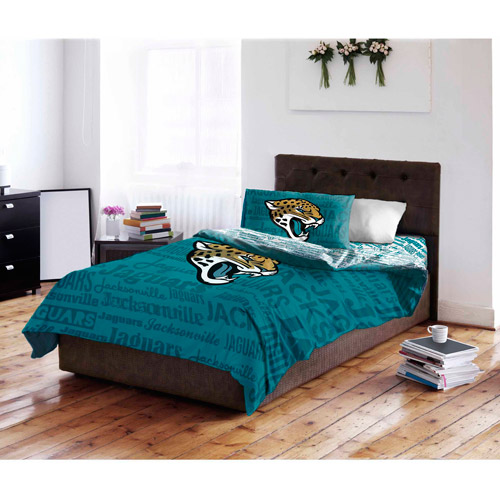 NFL Jacksonville Jaguars Bed in a Bag Complete Bedding Set