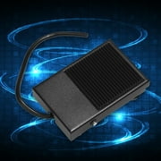 Foot Switch,Heavy Duty Metal Skidproof Foot Pedal Switch Treadle Foot Switch Momentary Control 3 Wire NO/NC Auto Reset Switch