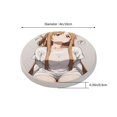 thumbnail image 3 of Posavasos de tierra de diatomeas absorbente de Sword Art Online, el aislamiento antideslizante de tierra de diatomeas sin olor protege la superficie de la mesa contra daños Talla única, 3 of 7