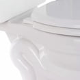 thumbnail image 2 of Miseno MNOS2000BWH Universal Slow Close Elongated Toilet Seat & Lid, 2 of 3