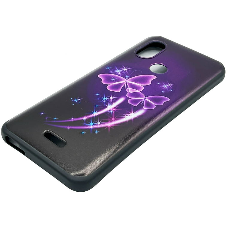 Compatible for Hot Pepper Chilaca HPP-L60A TPU 1-Piece Cover Cell Phone Case + Tempered Glass - Purple Butterfly - Walmart.com Compatible for Hot Pepper Chilaca HPP-L60A TPU 1-Piece Cover Cell Phone Case + Tempered Glass - Purple Butterfly - Walmart.com