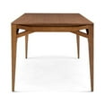 thumbnail image 6 of Herval 55" x 35" Rectangular Solid Wood Modern Dining Table in Oak, 6 of 13