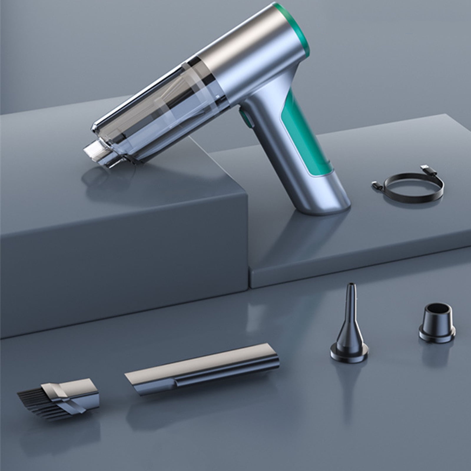 Uiz Merueh Cordless Car Vacuum Handheld Car Vacuum Portable Cordless Powerful Suction Hand Vac Perfect for Pet Hair, Cars, Home, Stairs