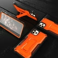 thumbnail image 2 of ExoGuard For iPhone 11 Pro Max Case, Phone Case with Screen Protector and Kickstand (Orange), 2 of 7