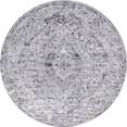 thumbnail image 3 of Unique Loom 3147477 7 x 7 ft. Astoria Portland Round Rug, Light Gray, 3 of 4