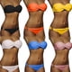 thumbnail image 1 of Traje de baño sexy de color sólido dividido para mujer, bolso rígido para mujer, doble anilla, traje de baño de moda, práctico y sexy, 1 of 4