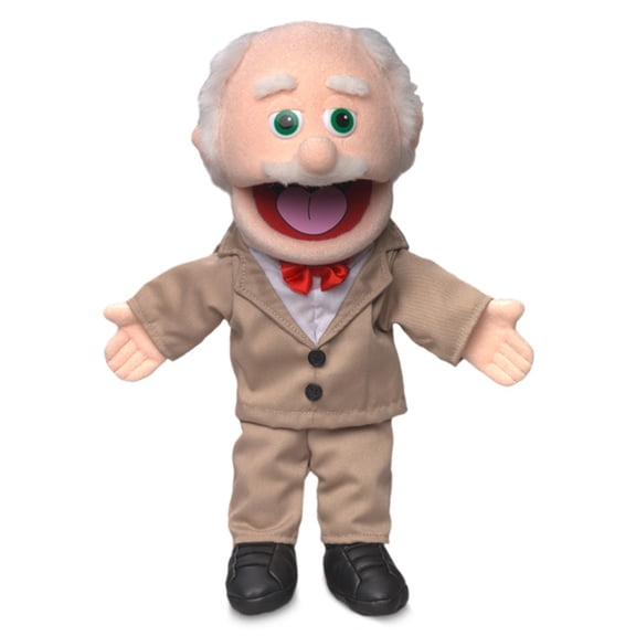14" Pops, Peach Grandfather, Hand Puppet