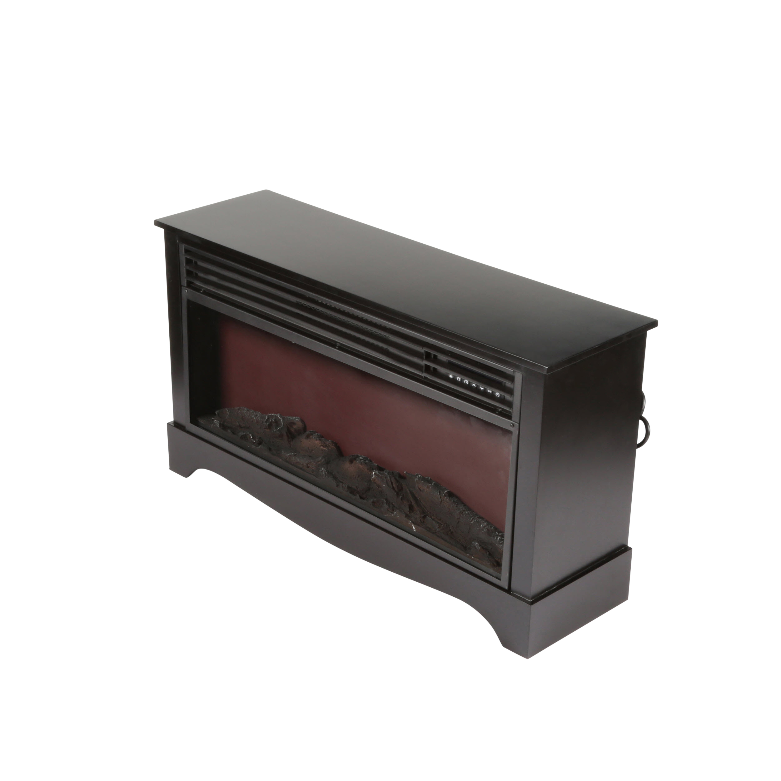 Lifesource 20" Tall Heater Fireplace with Color-Change LED Affect, Black Cabinet - image 5 of 5