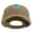 Khaki, variant on Merry Christmas Mistletoe Logo Embroidered Low Profile Dyed Cotton Twill Cap - Black OSFM
