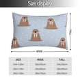 thumbnail image 2 of Salouo Playful Walrus Wonders Pattern Pillow Cases,1PC Pillow Covers with Envelope Closure Decorative Pillow Case for Bed Couch,Pillows Not Included-16"x24", 2 of 6