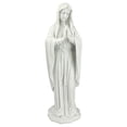 thumbnail image 1 of Design Toscano WU74504 Blessed Virgin Mary Statue, Small 12 Inch Figurine, Bonded Marble Polyresin, White, 1 of 5