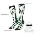 thumbnail image 4 of Xecao Palm Branch With Leaves Print Compression Socks for Both Men And Women for Running, Travel, Flight, Nurse, 4 of 6