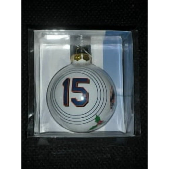 Carlos Beltran New York Mets Glass Ball Ornament