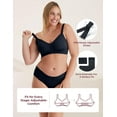 thumbnail image 4 of Sujetador de lactancia Momcozy Seamless Ultra Comfort Maternity Black, 4 of 7
