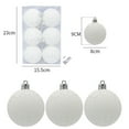 thumbnail image 2 of Christmas Balls Clearance,YgkuHd 6Pcs 3.15In Christmas Tree 3.54In Bauble Hanging Home Party Ornament Decor, 2 of 2