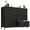 Black/7BC, variant on Alvantor 7-Drawer Dresser with Side Pockets, Storage Cabinet with Wood Top for Bedroom Closet