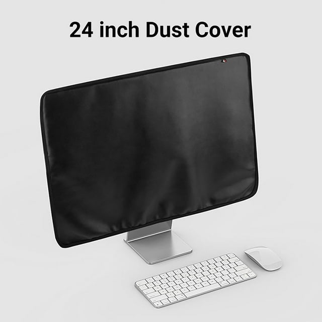 Housse Antipoussière Résiliente, Imperméable, Anti-Rayures, pour Moniteur de Bureau, en Similicuir, Housse de Protection pour iMac 24 Pouces