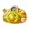 thumbnail image 3 of FashionCha Kids Steering Wheel Pretend Play Multifunctional Simulated Driving Controller Early Learning Toy for Preschool Pressing Desk yellow, 3 of 8