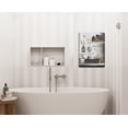 thumbnail image 4 of Bathroom Picture Wall Decor Brown Canvas Prints Bathroom Wall Art Rustic Farmhouse Bathroom Decor Framed Artwork 12x16inch, 4 of 6