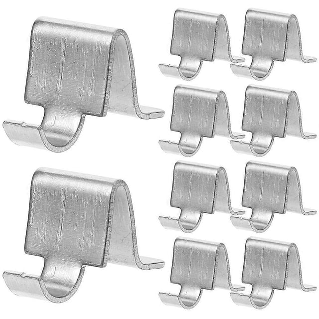 10pcs Cabinet Shelf Clips Shelving Clamps Cabinet Shelving File Cabinet Clips