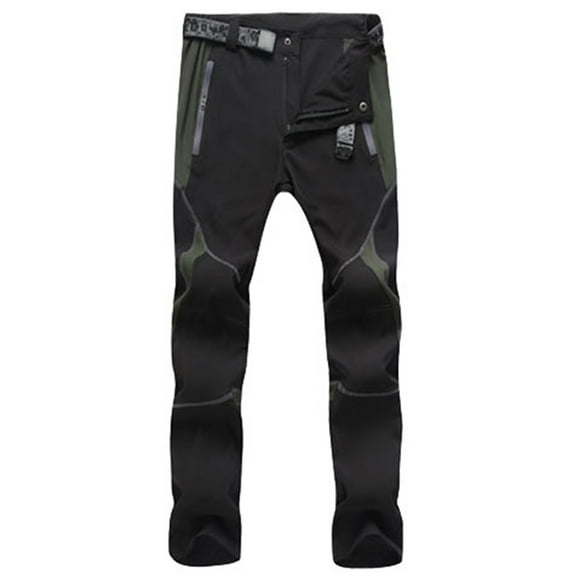 Birdeem Quick Dry Pants MenMens Patchwork Quick Drying Climbing Outdoor Button Zipper Casual Pants