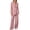 Pink, variant on SAWOBUUN Women Suits 2 Piece Set Business Casual Dressy Oversized Blazer Jacket and Wide Leg Dress Pantsuits Formal Outfits