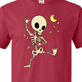 thumbnail image 4 of Inktastic Cute Dancing Skeleton T-Shirt, 4 of 5