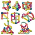 thumbnail image 5 of Juego de bloques de construcción de palos magnéticos para niños, bloques de construcción magnéticos para niños Afortunado Sencillez, 5 of 5