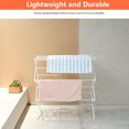 thumbnail image 4 of Expandable Laundry Clothes Drying Rack, Laundry Drying Rack Clothing Air Dryer Towel Rack for Indoor Outdoor, White, 4 of 8