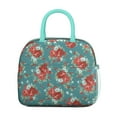 thumbnail image 2 of Lunch Bag Lunch Box for Women Reusable Insulated Lunch Cooler Bags,Large Capacity for Work Travel Picnic,Water-Resistant Pioneer Colorful Floral Lunch Tote Bag Gifts for Woman Mom Greenish-blue, 2 of 6