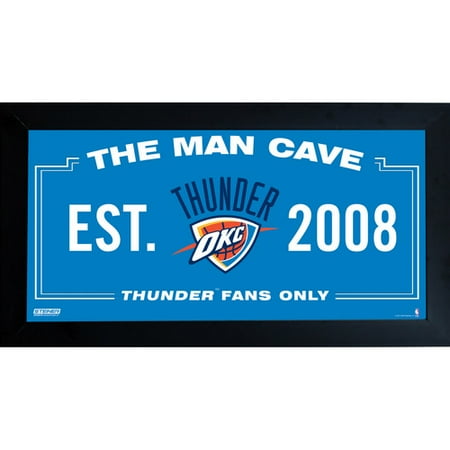 Steiner Sports NBA Framed Man Cave Sign Memorabilia