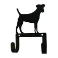 thumbnail image 2 of Wall Hook with Metal Jack Russell Dog Accent, Black, 2 of 3
