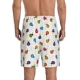 thumbnail image 6 of KLL Cute Ladybugs for Men's 1-Pack Shorts,Sleep Pajama Shorts for Men Soft Pj Shorts Men's Pajama Bottoms Sleepwear -3X-Large, 6 of 7