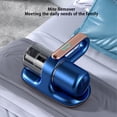 thumbnail image 4 of Yuarrent Aspiradora inalámbrica ABS para polvo con mascotas, aspiradora profunda ABS de larga duración para artículos de confort, limpiador Electrodomésticos azul, 4 of 4