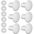 thumbnail image 1 of 6pcs Pool Cleaner Plastic Wheel Screw Set 180/280 Wheel Screws for Spare Parts, 1 of 5