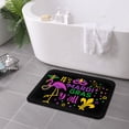 thumbnail image 6 of Kdxio Mardi Gras with Flamingo,16" x 24", Non-Slip Front Door Mats,Outdoor Welcome Mat Washable, 6 of 9