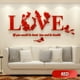 thumbnail image 3 of Gwong Decoración hogareña Etiqueta de la pared del efecto 3D romántico tridimensional elegante arte de la pared de la pared para el hogar Gwong 21081288, 3 of 6