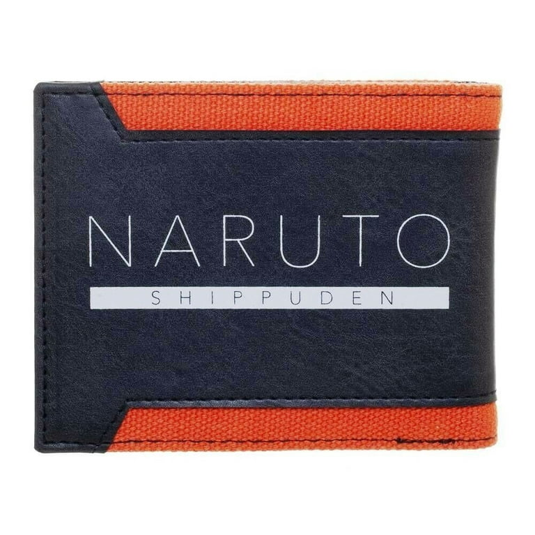 Naruto Series Leaf Logo Badge Bi-Fold Wallet