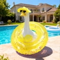 thumbnail image 4 of New! Porch Gooses Clothing Waterproof Yellow Raincoat Flag Gooses Clothing Hat Set, 4 of 6
