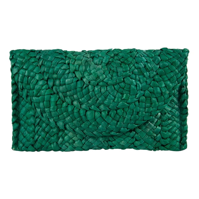 Bolso de mano Freie Liebe Straw para mujer, bolsos de playa de verano