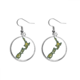 thumbnail image 1 of Nueva Zelandia verdor de Sunshine Island Pendientes pendientes de plata colgantes joyas señora Unbranded M, 1 of 3