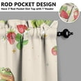thumbnail image 5 of Fall Mushroom Kitchen Curtains Set 27.5x36in Polyester Fabric Rustic Design Ideal for Harvest Festival Kitchen Decoration, 5 of 6