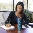 thumbnail image 4 of Starfish Travel Coffee Mug with Lid Straw Vacuum Insulated Cup 20oz Tumbler for Spring Summer, 4 of 7