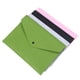 thumbnail image 4 of 4 carpetas de fieltro A4 para documentos, portátiles, tipo maletín (negro, gris claro, rosa y verde), 4 of 7