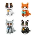 thumbnail image 2 of NWJ DIY Cat Desk Decor Building Blocks Set – Cute Animal Model Construction Toy for Kids, Creative Birthday Gift for Boys & Girls, 2 of 7
